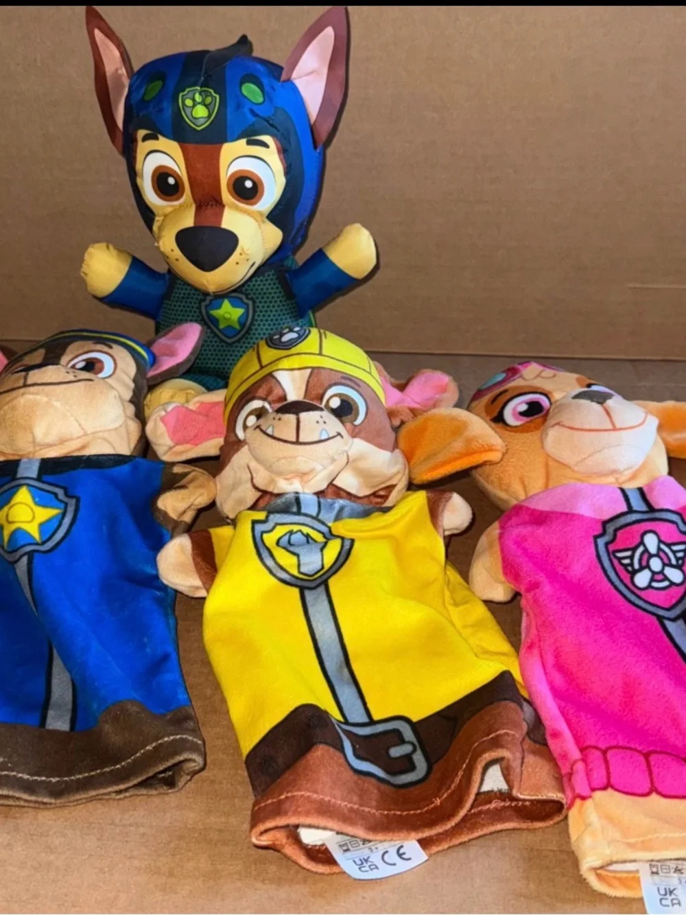 Melissa & Doug PAW Patrol PUP-pet Puppets  Hand Puppet Lot Of 3 & Plush C7